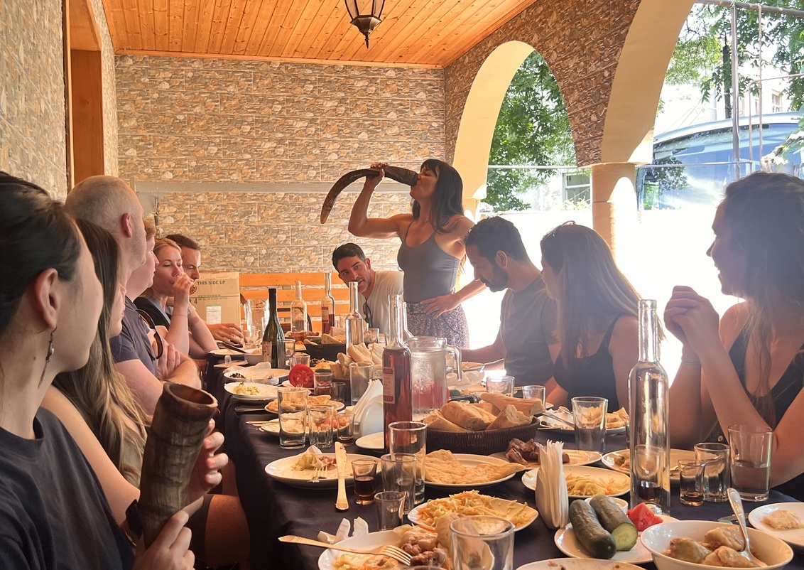 Georgian Table at local house