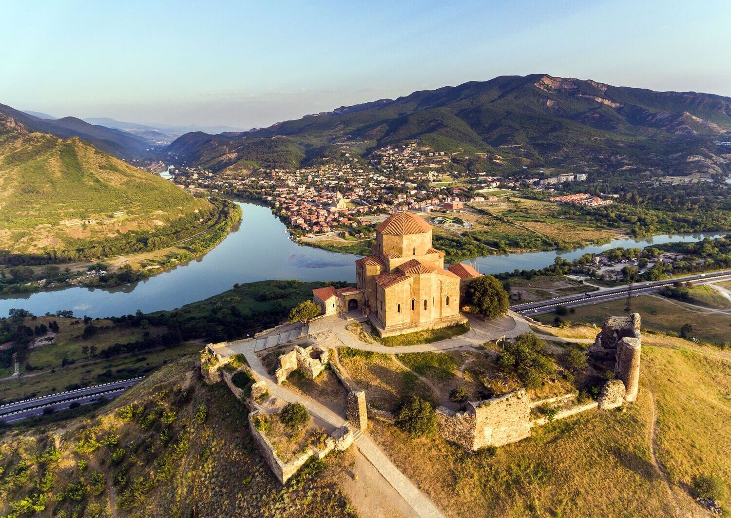 Mtskheta View, Jvari Church