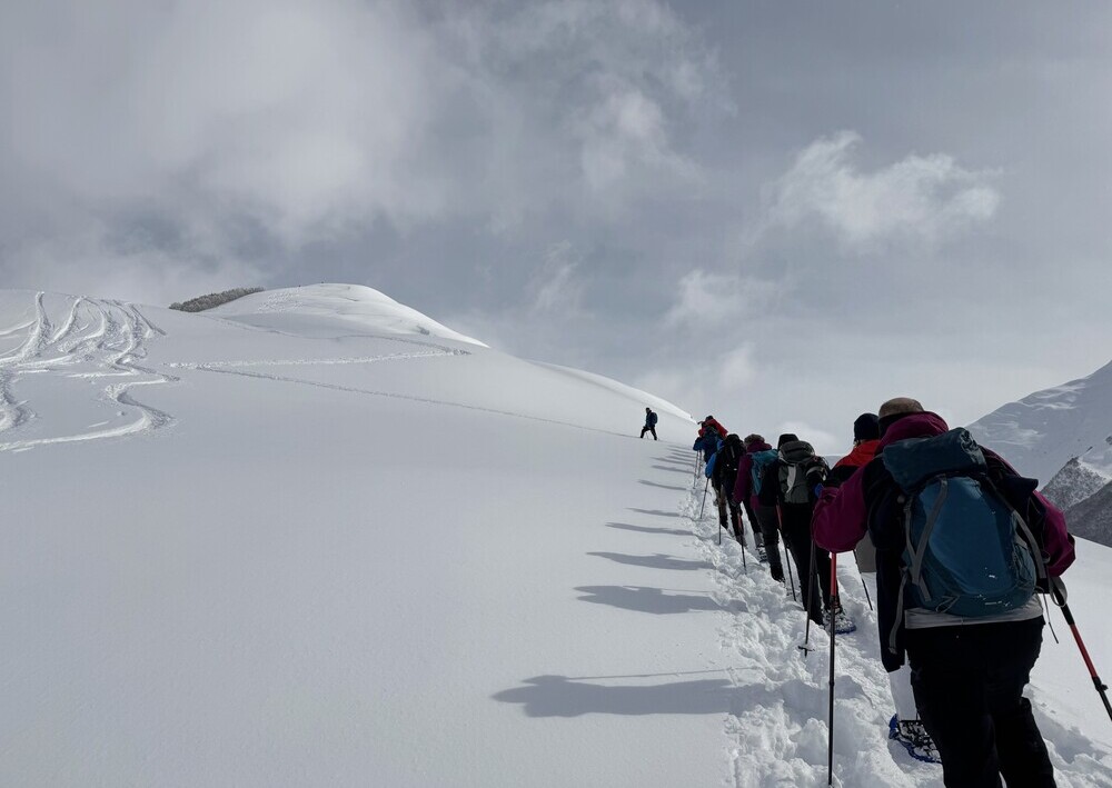 Snowshoe Tour in Svaneti (1)