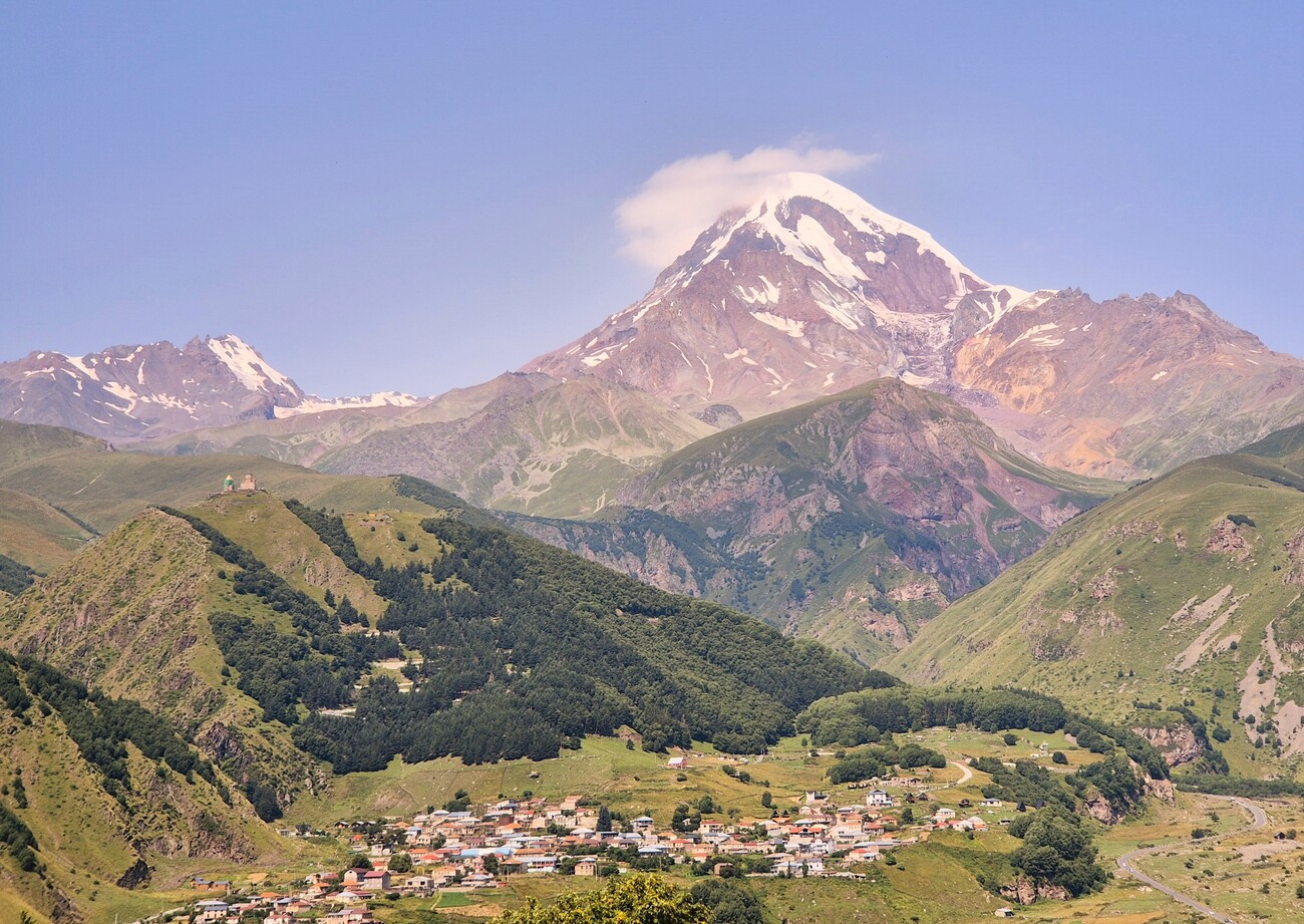 Stepantsminda, Mt. kazbegi Stepantsminda, Mt. kazbegi