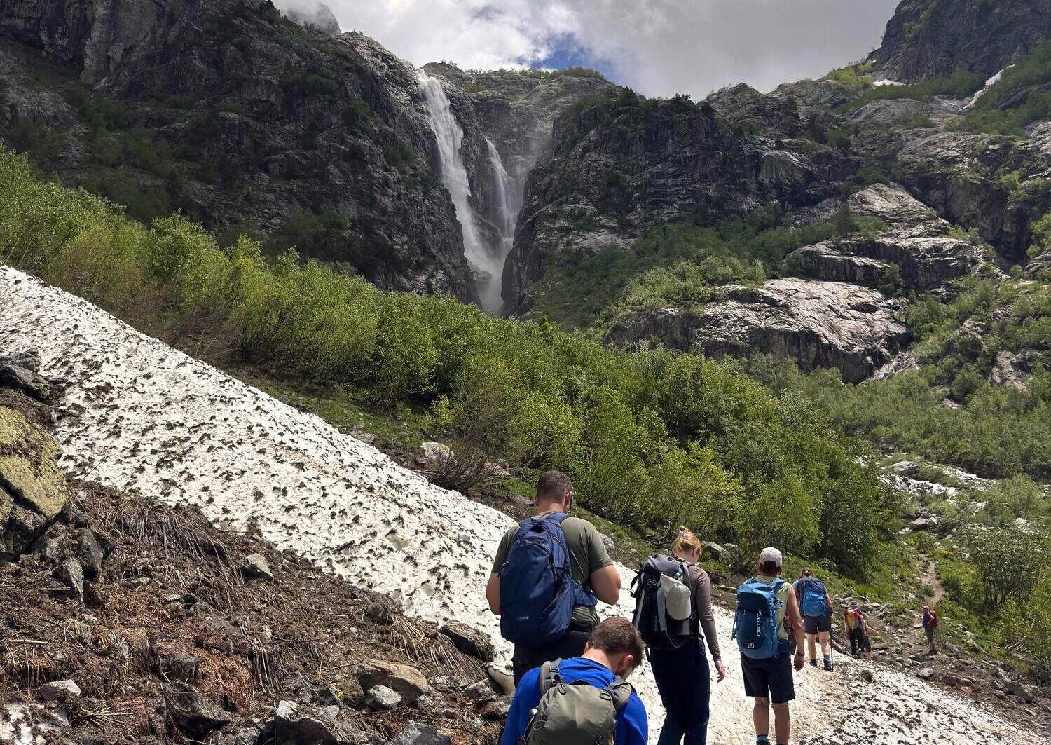 Ushba (Shdugra) Waterfall